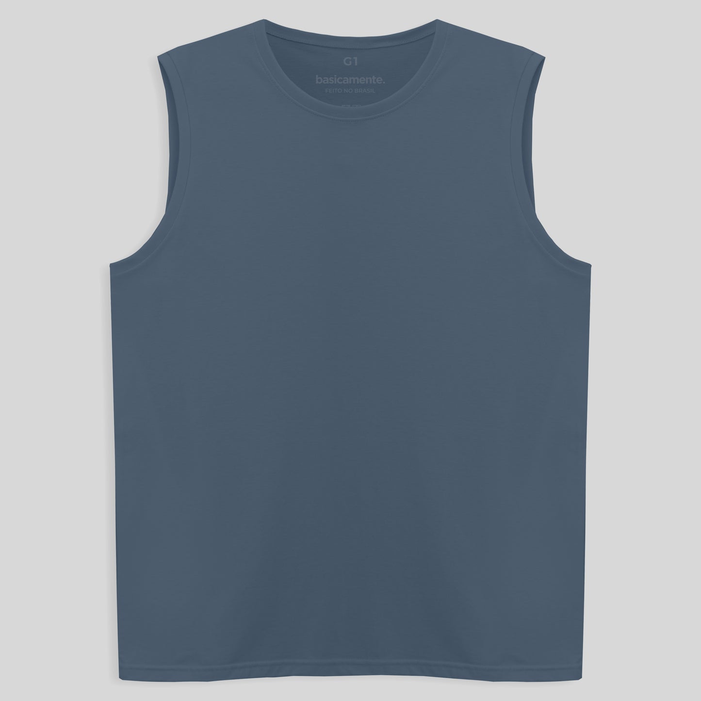 Regata Plus Masculina - Azul Cobalto