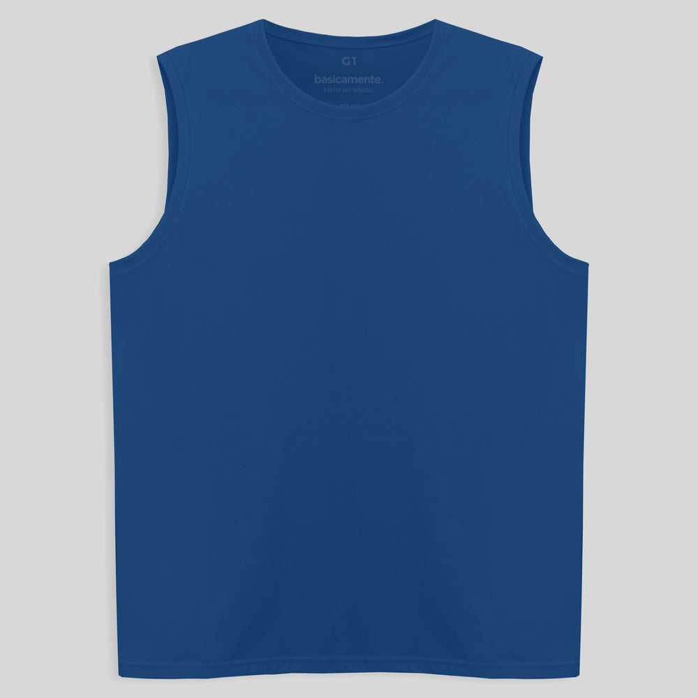 Regata Plus Masculina - Azul