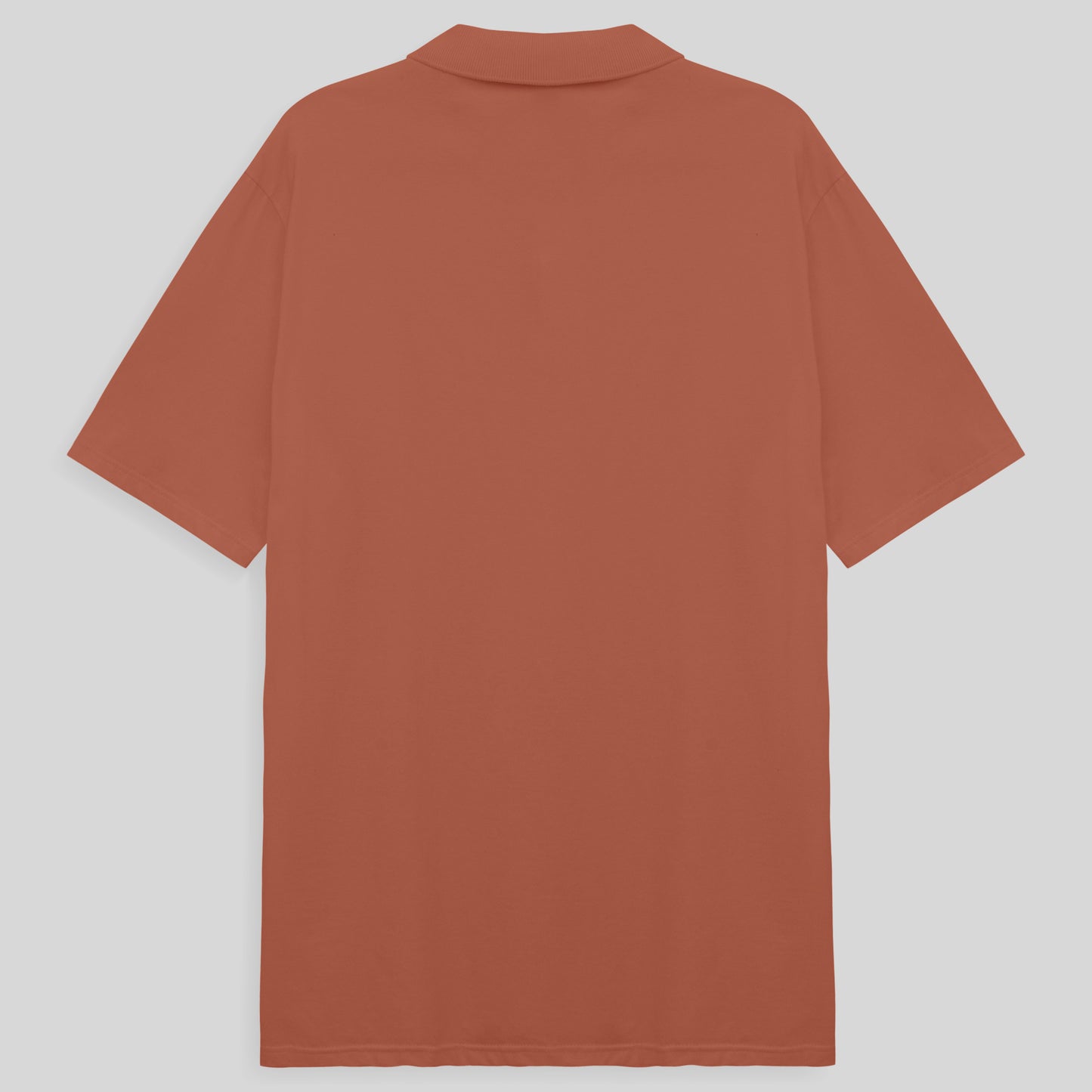 Camisa Polo Plus Masculina - Marrom Telha