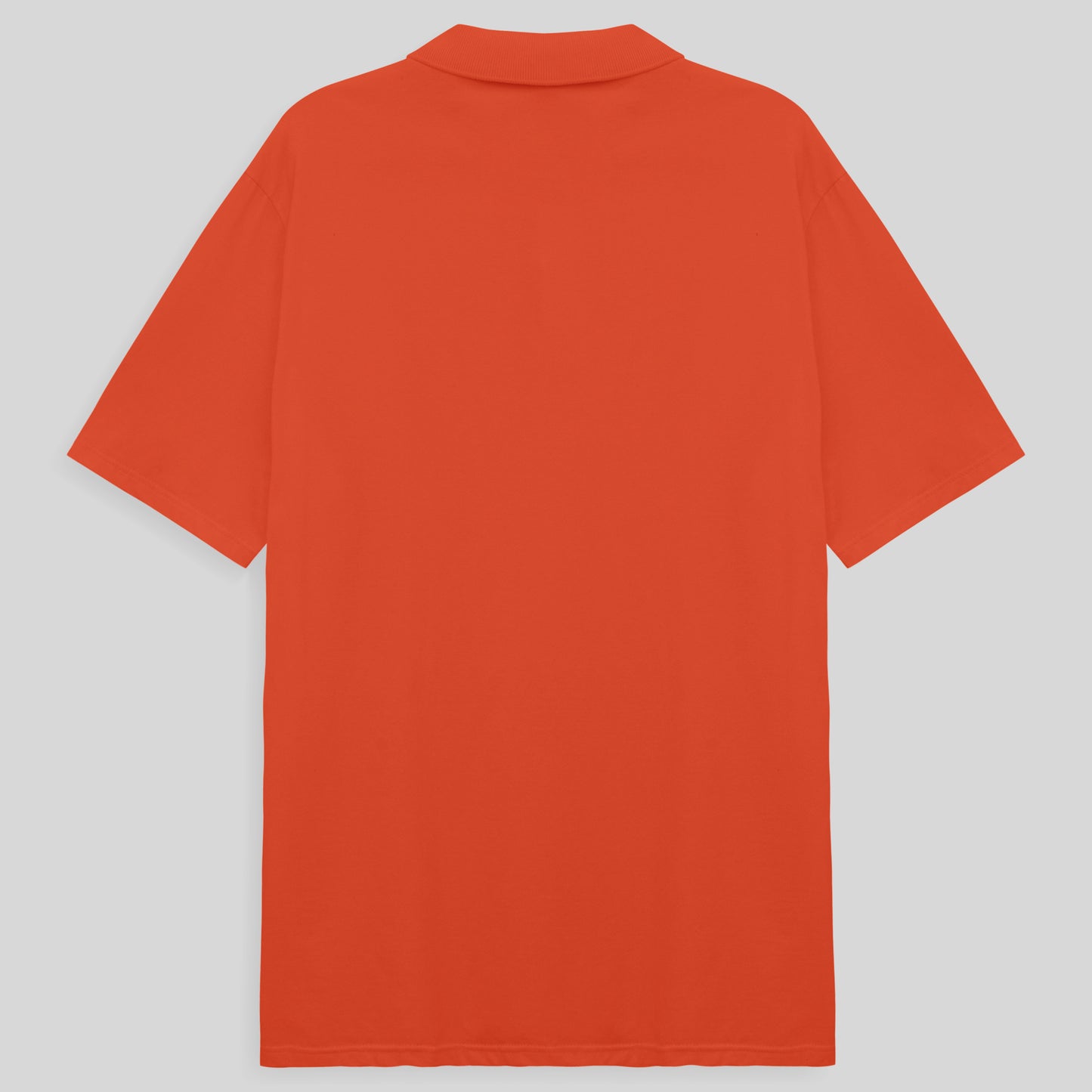 Camisa Polo Plus Masculina - Laranja