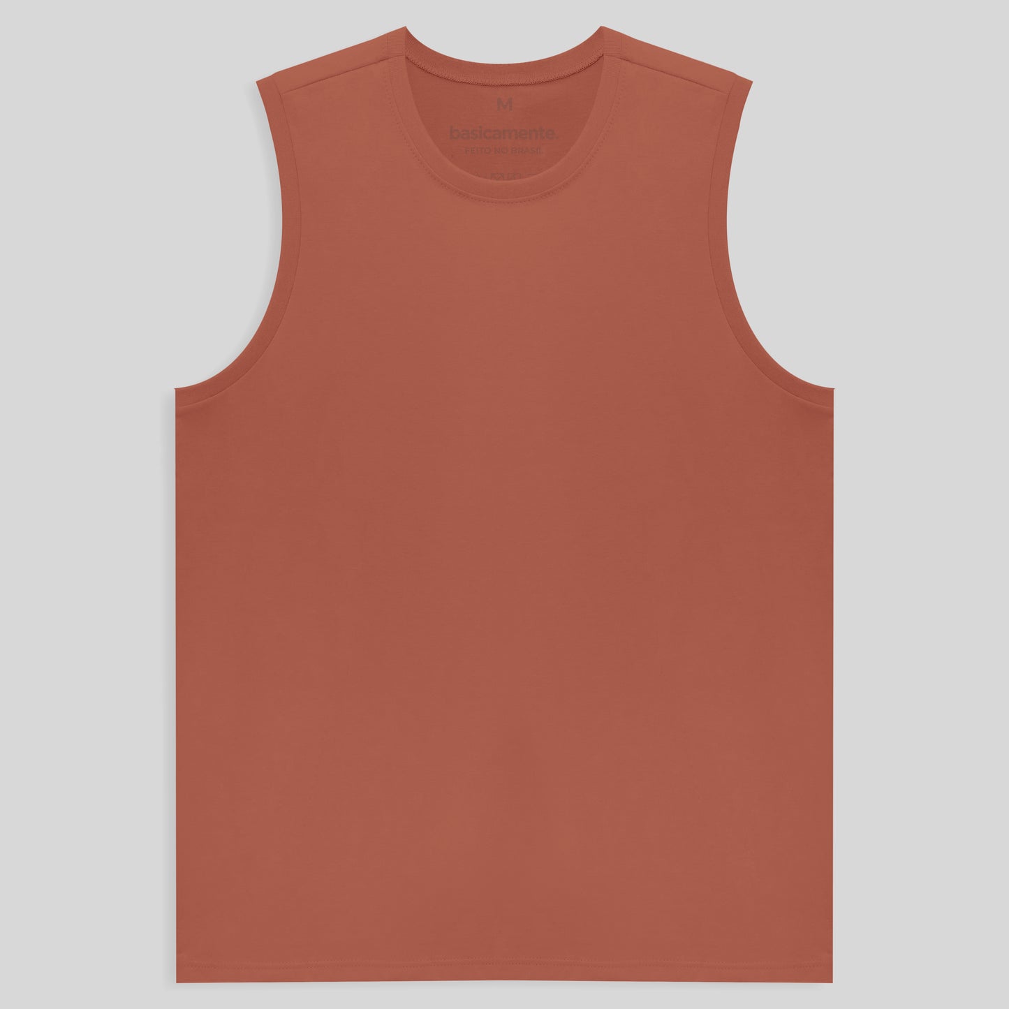 Regata Masculina - Marrom Telha