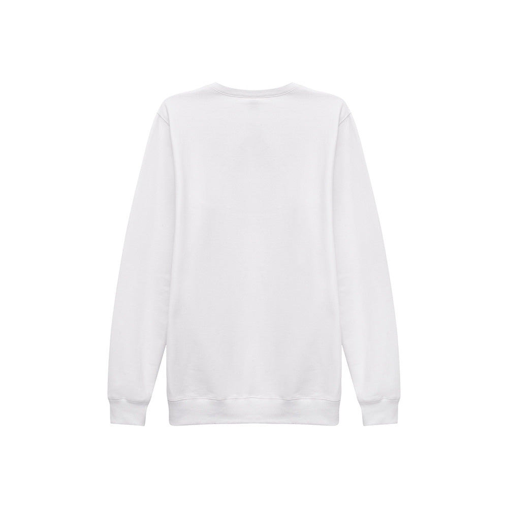 Blusão Moletom Flanelado Masculino - Branco