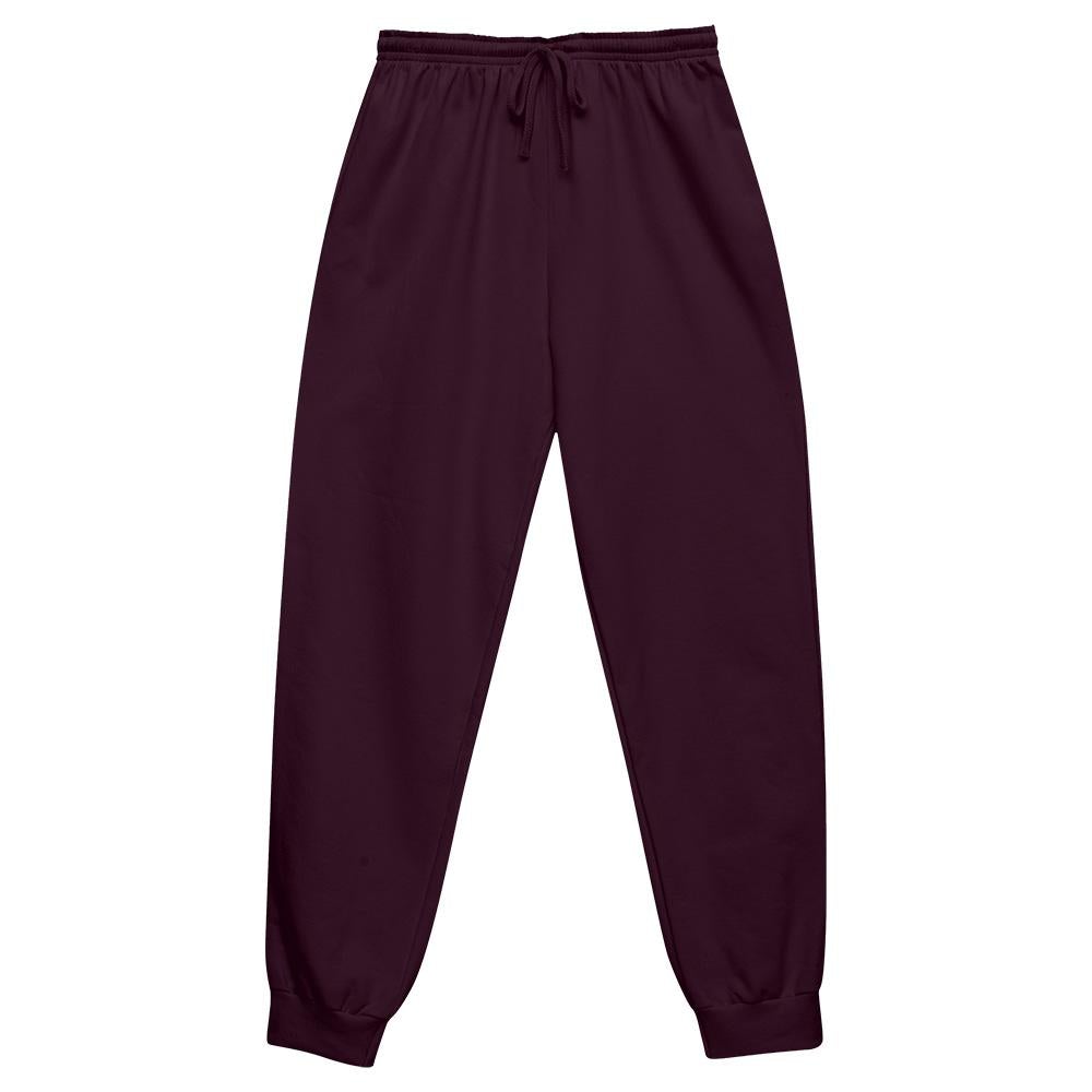 Calça De Moletom Masculina - Wine