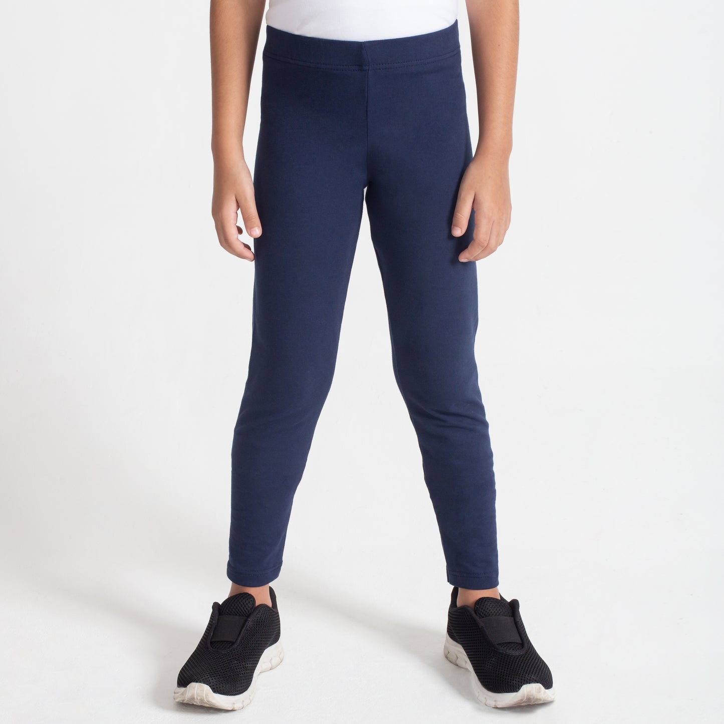 Calça Legging Infantil Menina - Azul Marinho