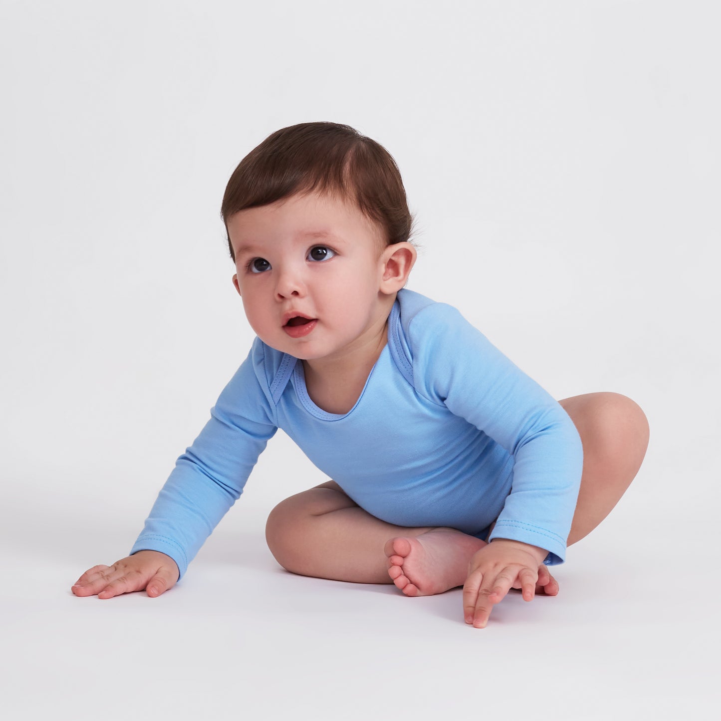 Body Ml Bb Unissex - Azul Bebe