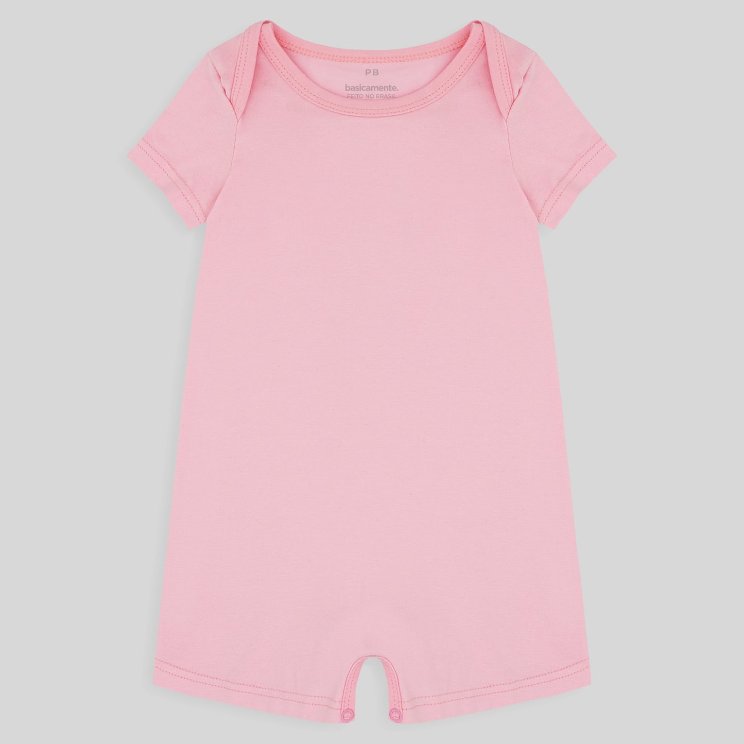 Macaquinho Bb Unissex - Rosa Bebe