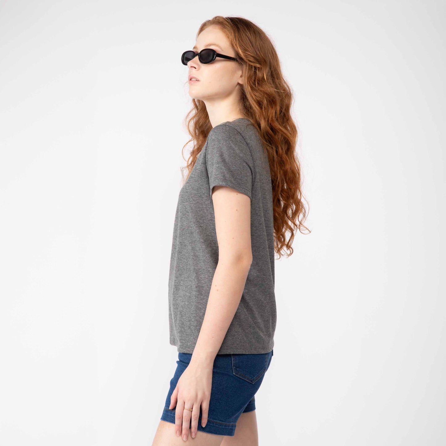 Tech T-Shirt Anti odor Gola C Feminina - Mescla Escuro