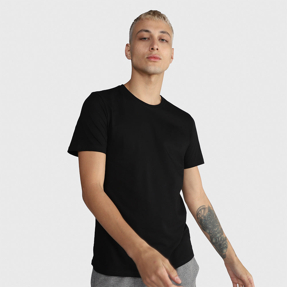 Tech T-Shirt Anti Odor Gola V Masculina - Preto