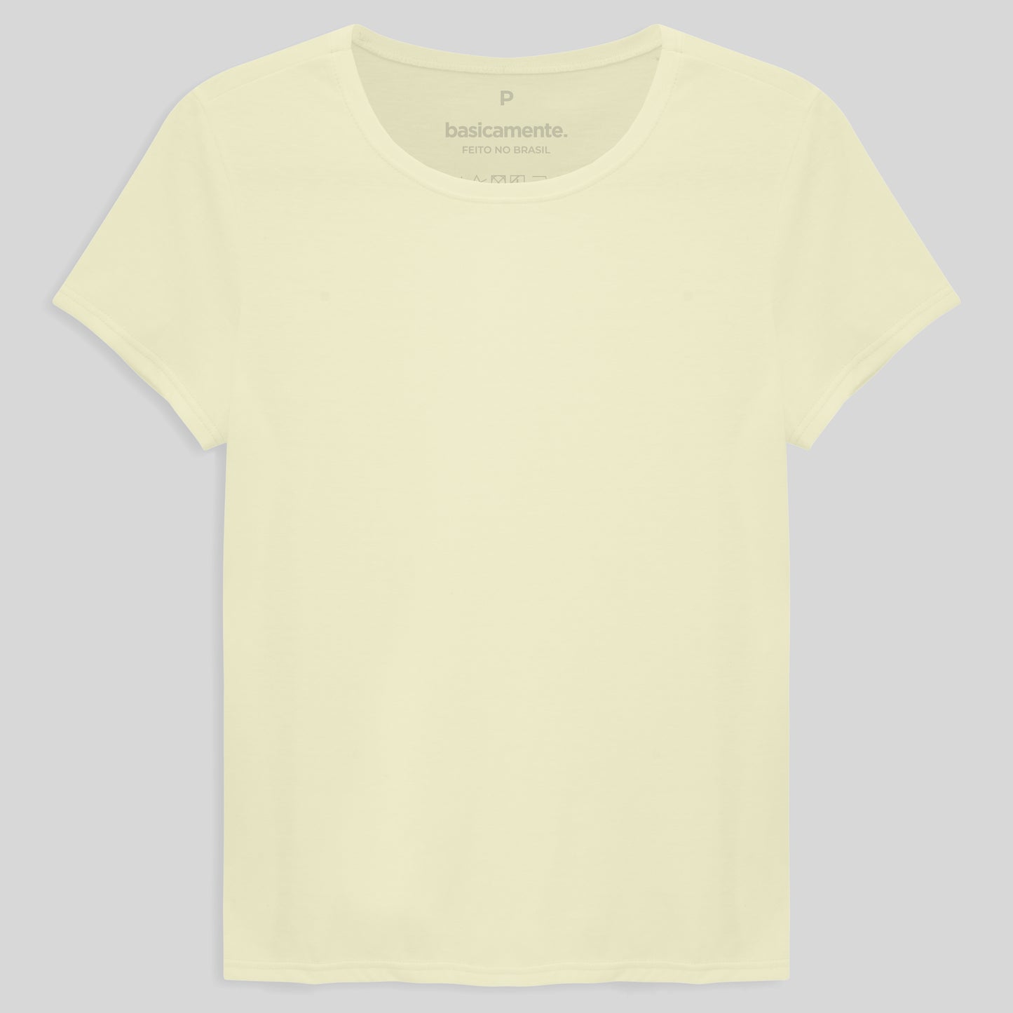 Tech T-Shirt Eco Gola C Feminina - Off White