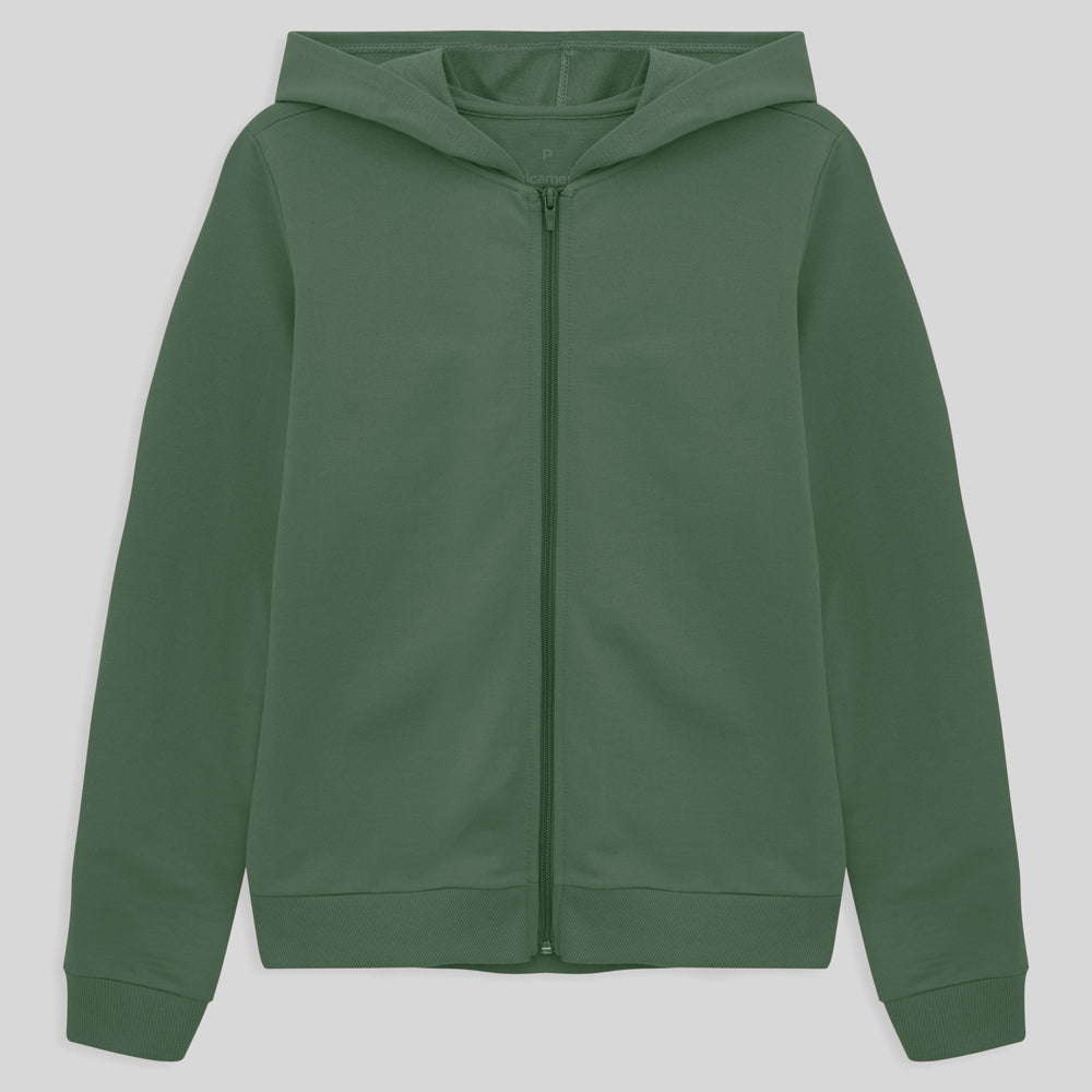 Jaqueta Capuz Feminina - Verde Oliva