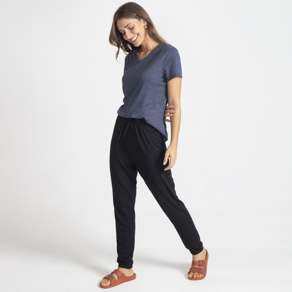 Calça Pijama Feminina - Preto