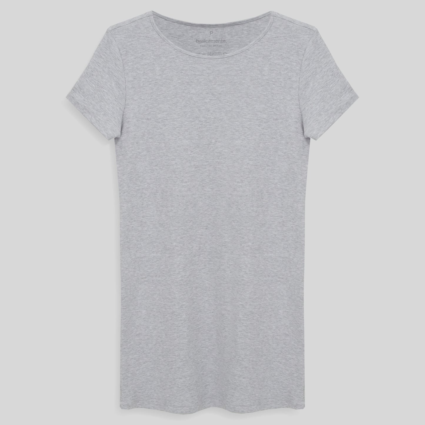 Vestido Confort - Mescla Claro