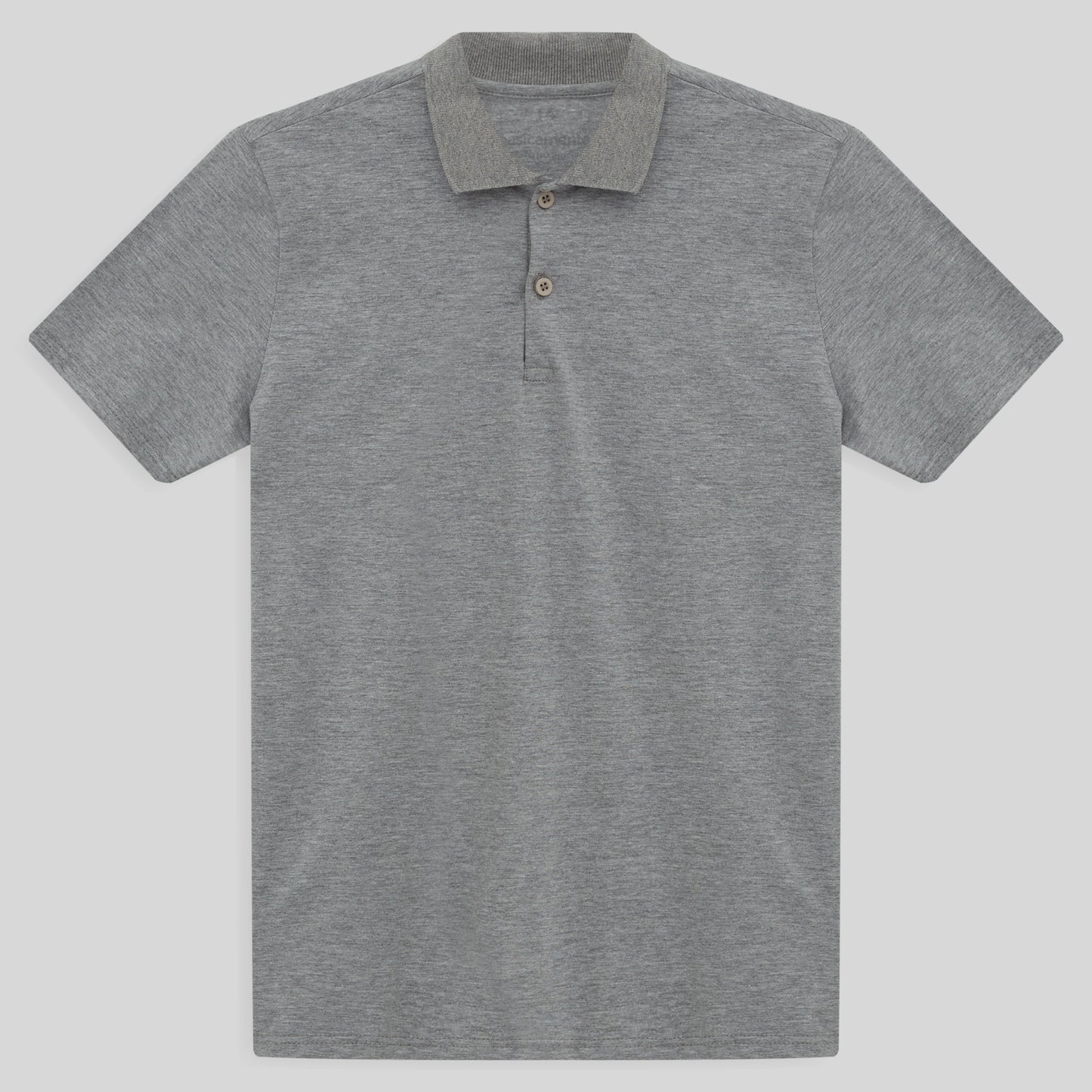 Camisa Polo Teen Masculina - Mescla Claro