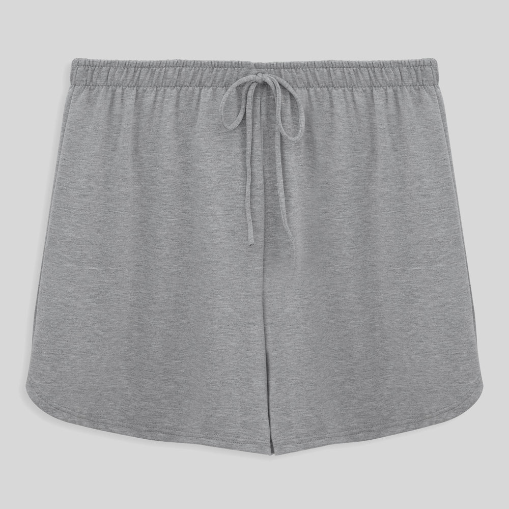 Shorts Pijama Plus Feminino - Mescla Claro