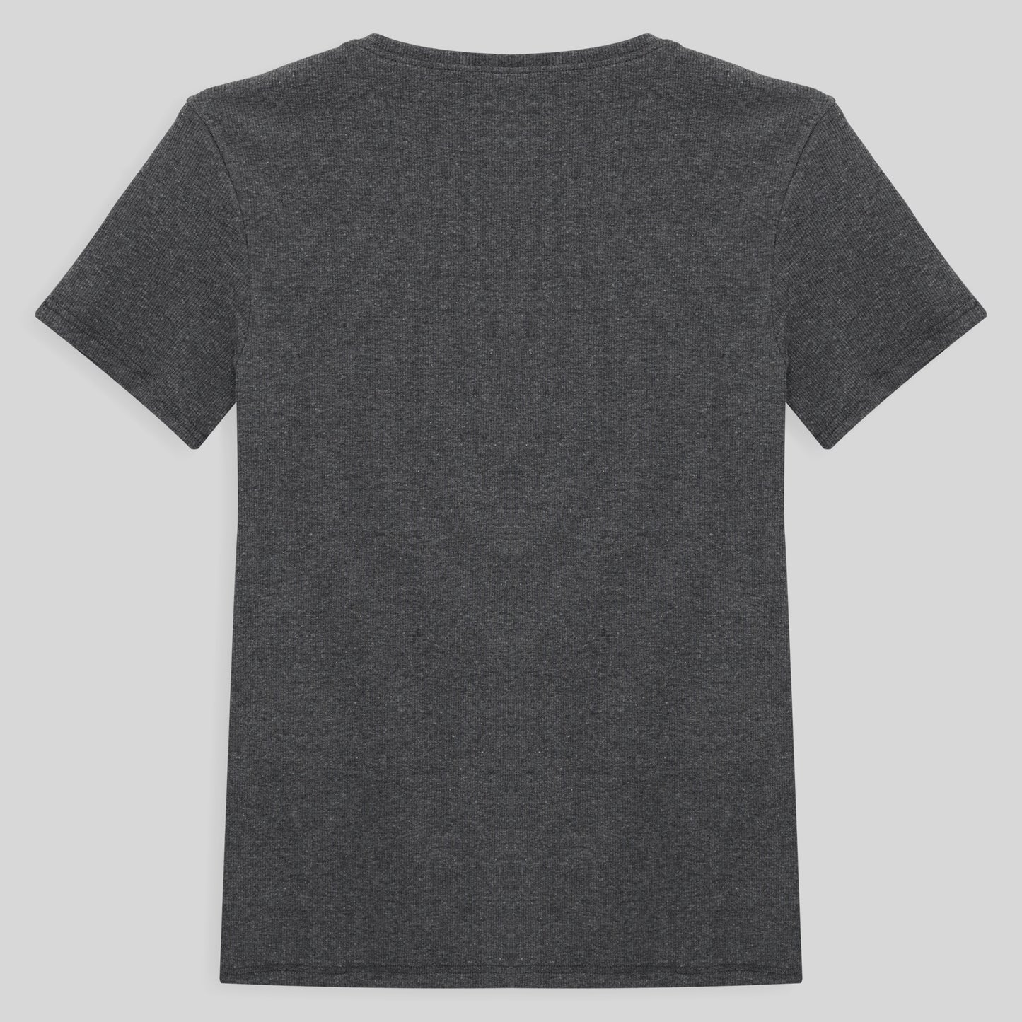 Camiseta Pijama Gola C Plus Feminina - Mescla Escuro