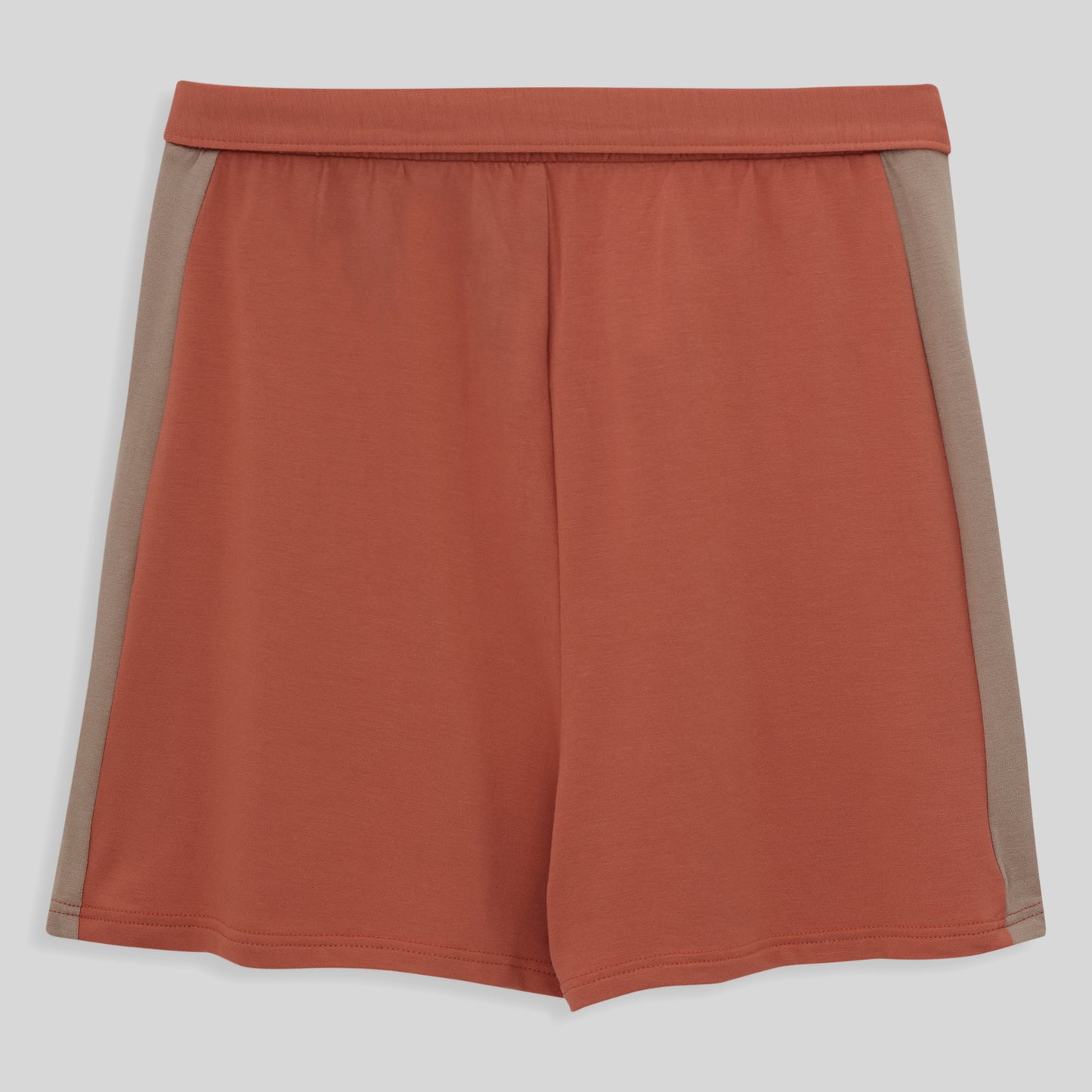 Shorts Moletinho - Marrom Telha