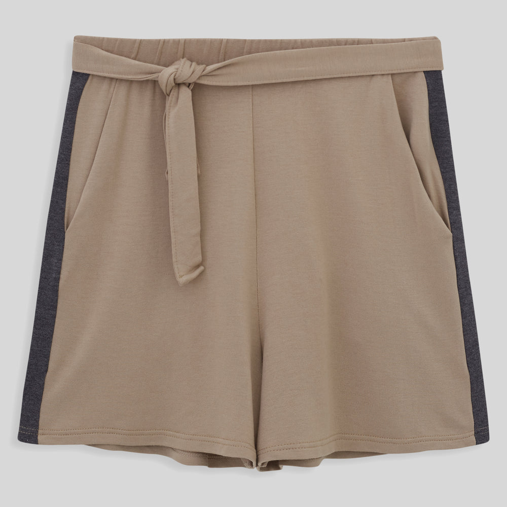 Shorts Moletinho - Bege Claro