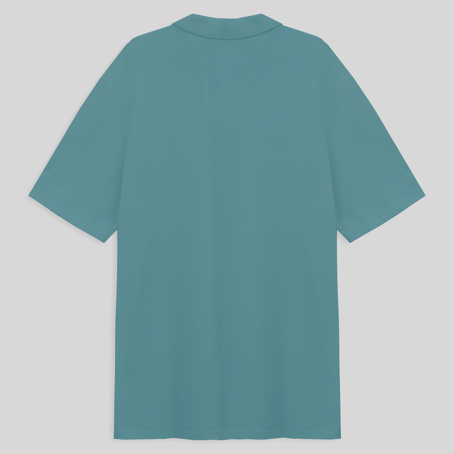 Camisa Polo Piquet Stretch Plus Masculina - Azul Turquesa