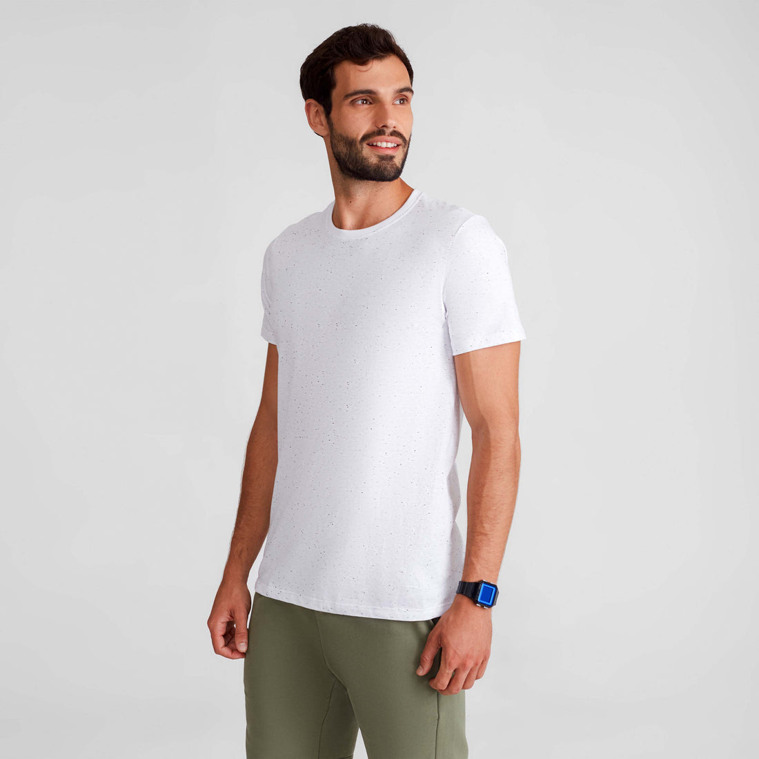 Camiseta Botonê Masculina - Branco