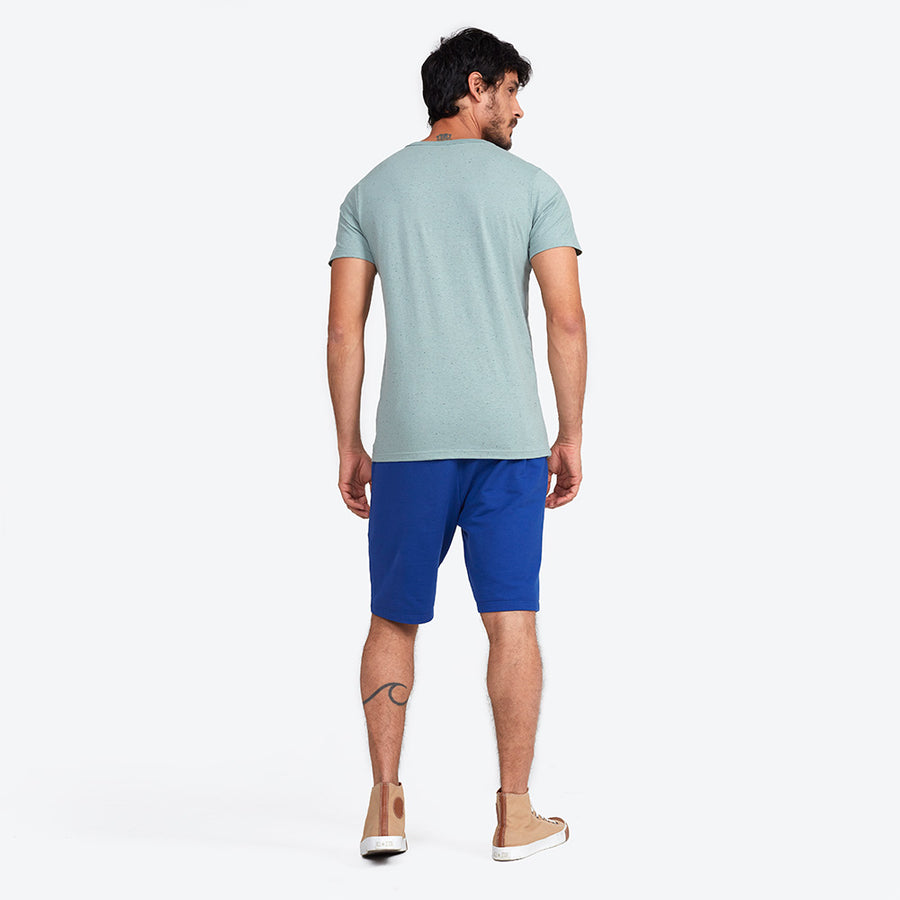 Camiseta Botonê Masculina - Verde Chá