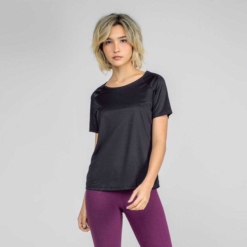 Camiseta New Life Tech UV - Preto