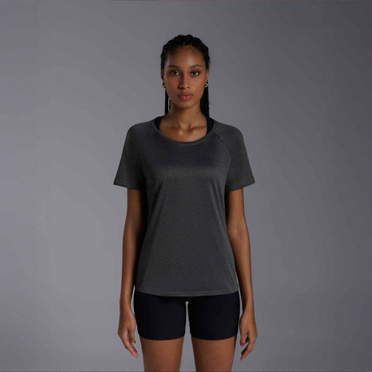 Camiseta New Life Tech UV - Mescla Escuro