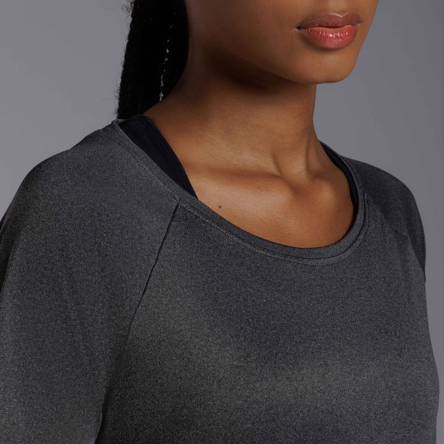 Camiseta New Life Tech UV - Mescla Escuro