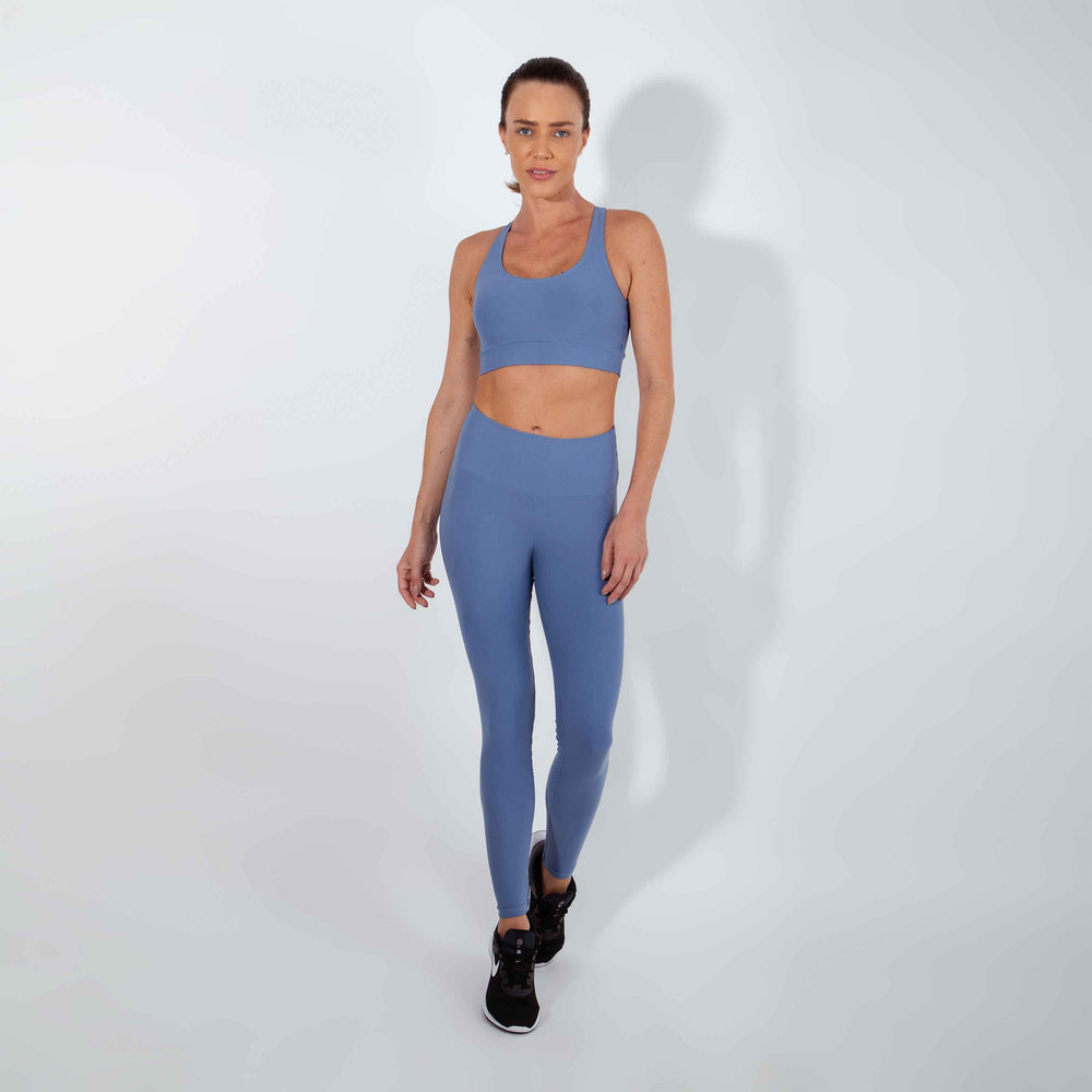 Legging New Life Tech UV - Azul Aviador