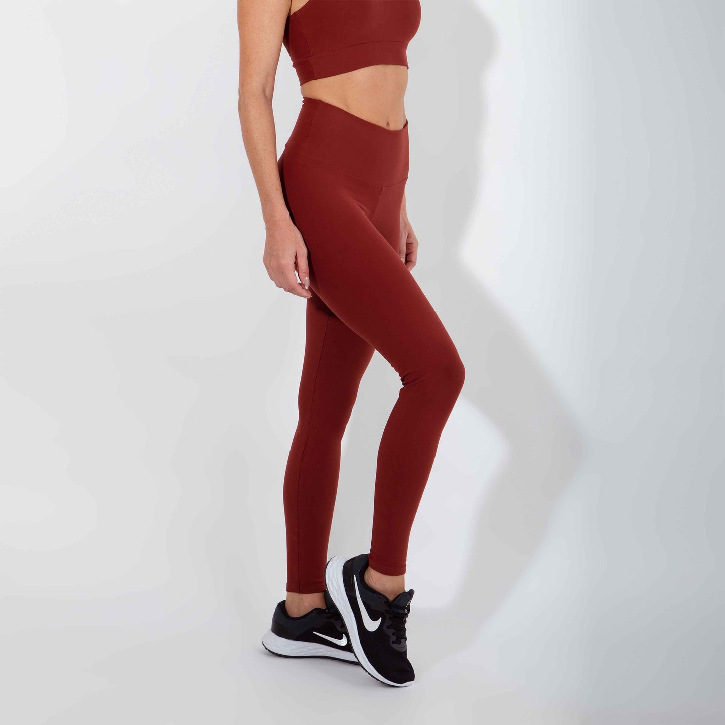 Legging New Life Tech UV - Marrom Cacau