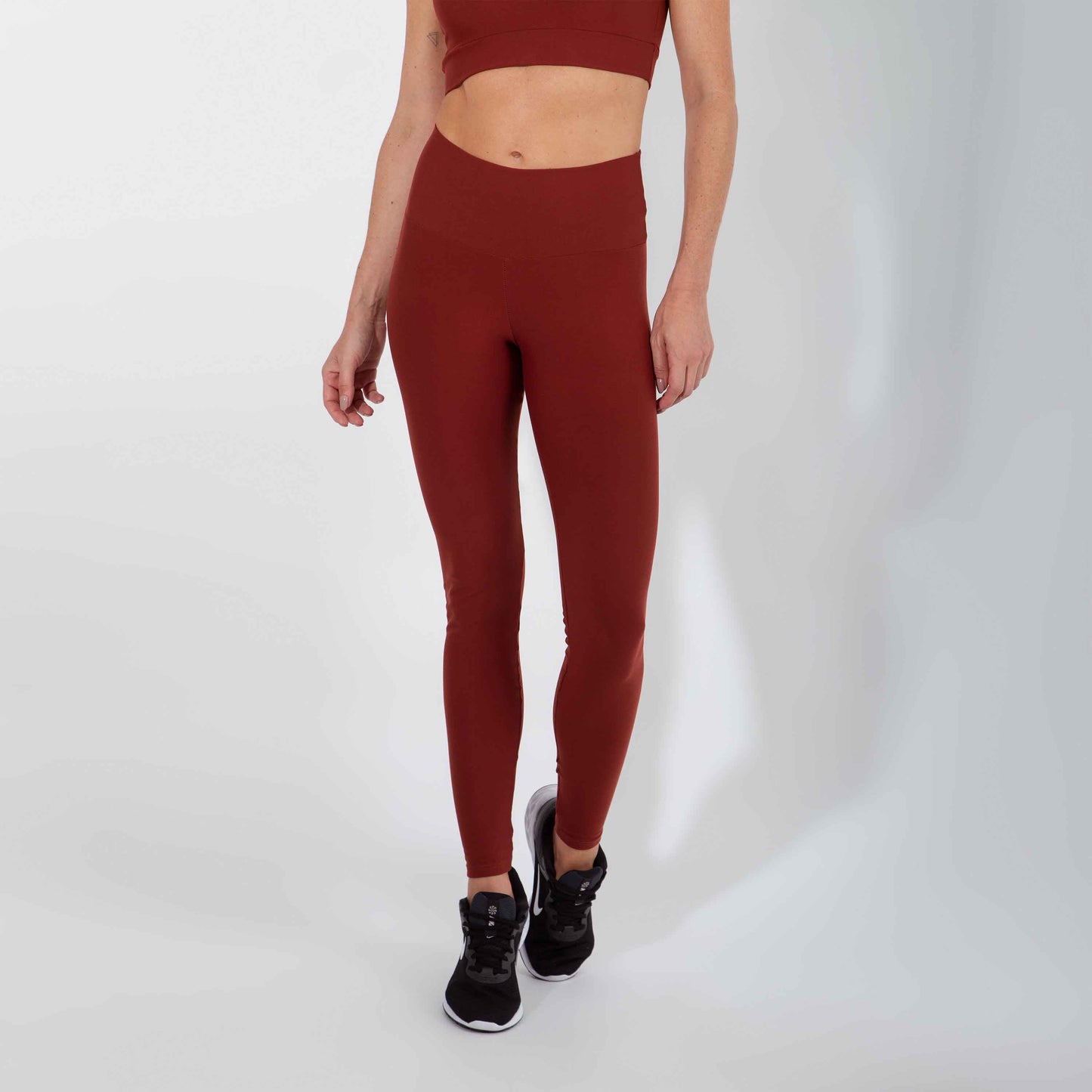 Legging New Life Tech UV - Marrom Cacau