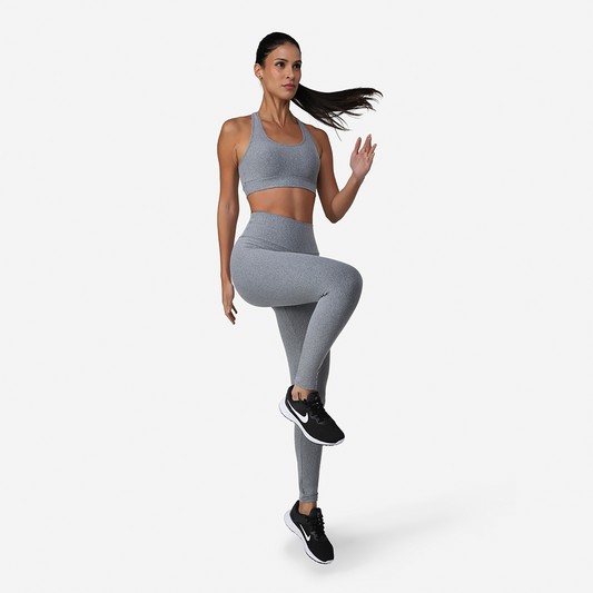 Legging New Life Tech UV - Mescla Escuro