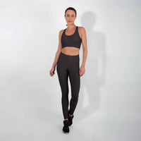 Legging New Life Tech Performance - Cinza Asfalto