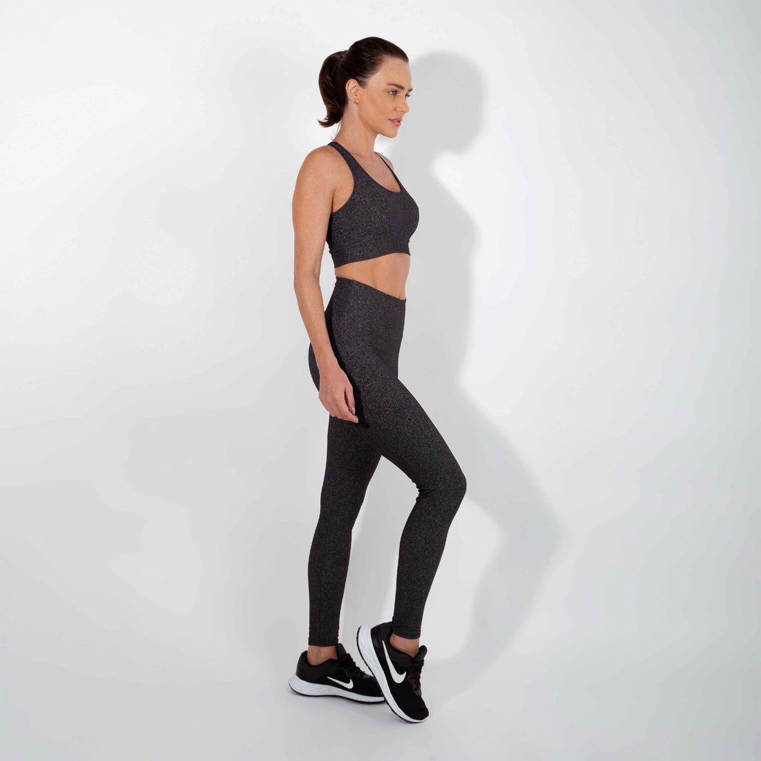 Legging New Life Tech Performance - Cinza Asfalto