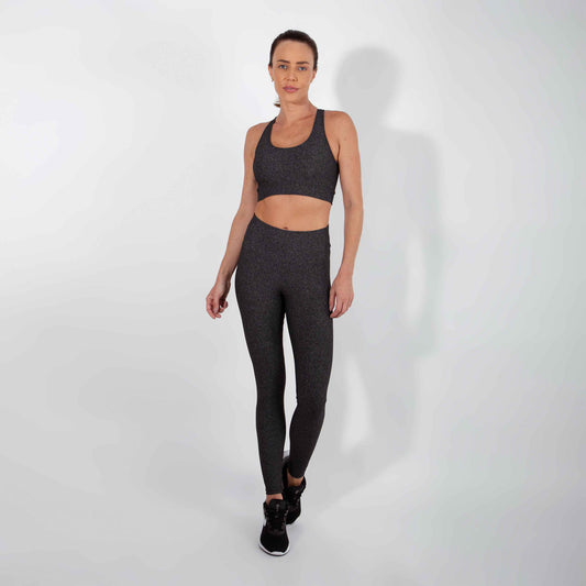 Legging New Life Tech Performance - Cinza Asfalto