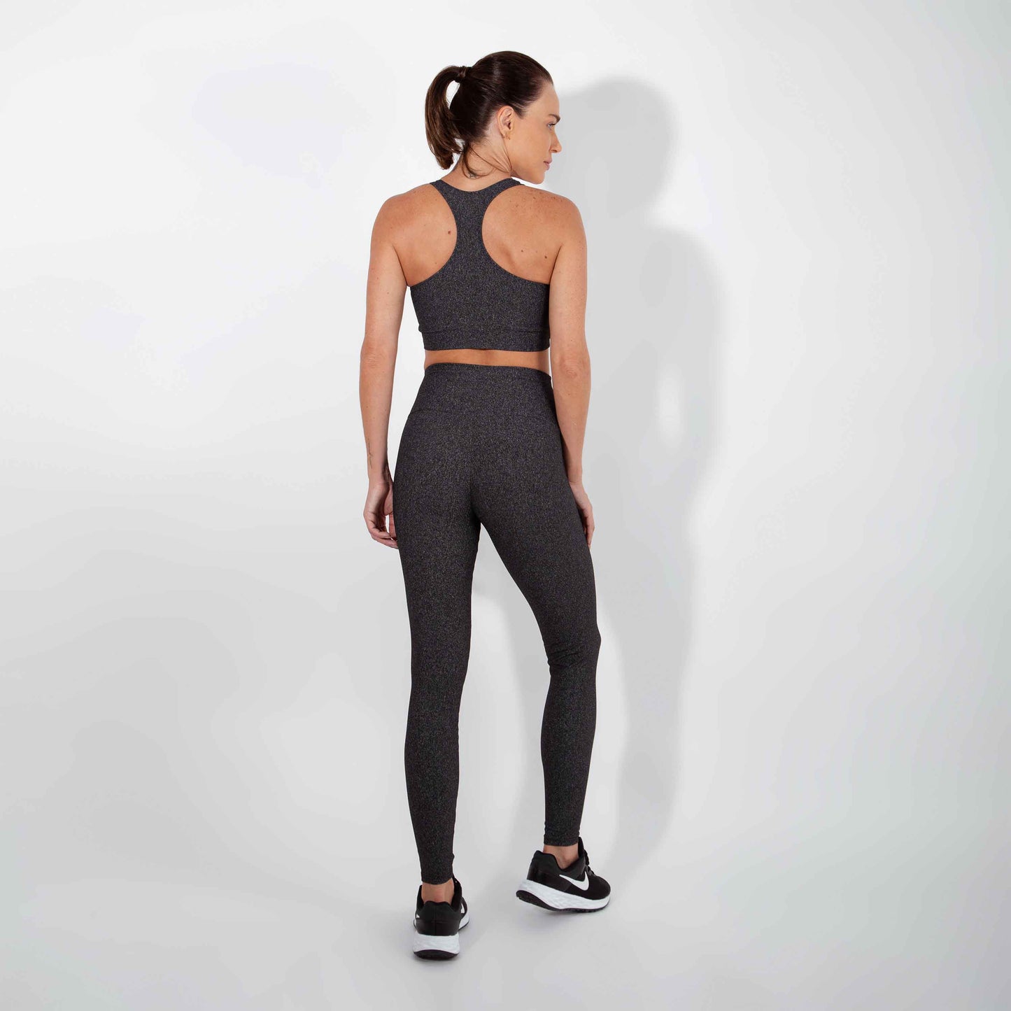 Legging New Life Tech UV - Cinza Asfalto