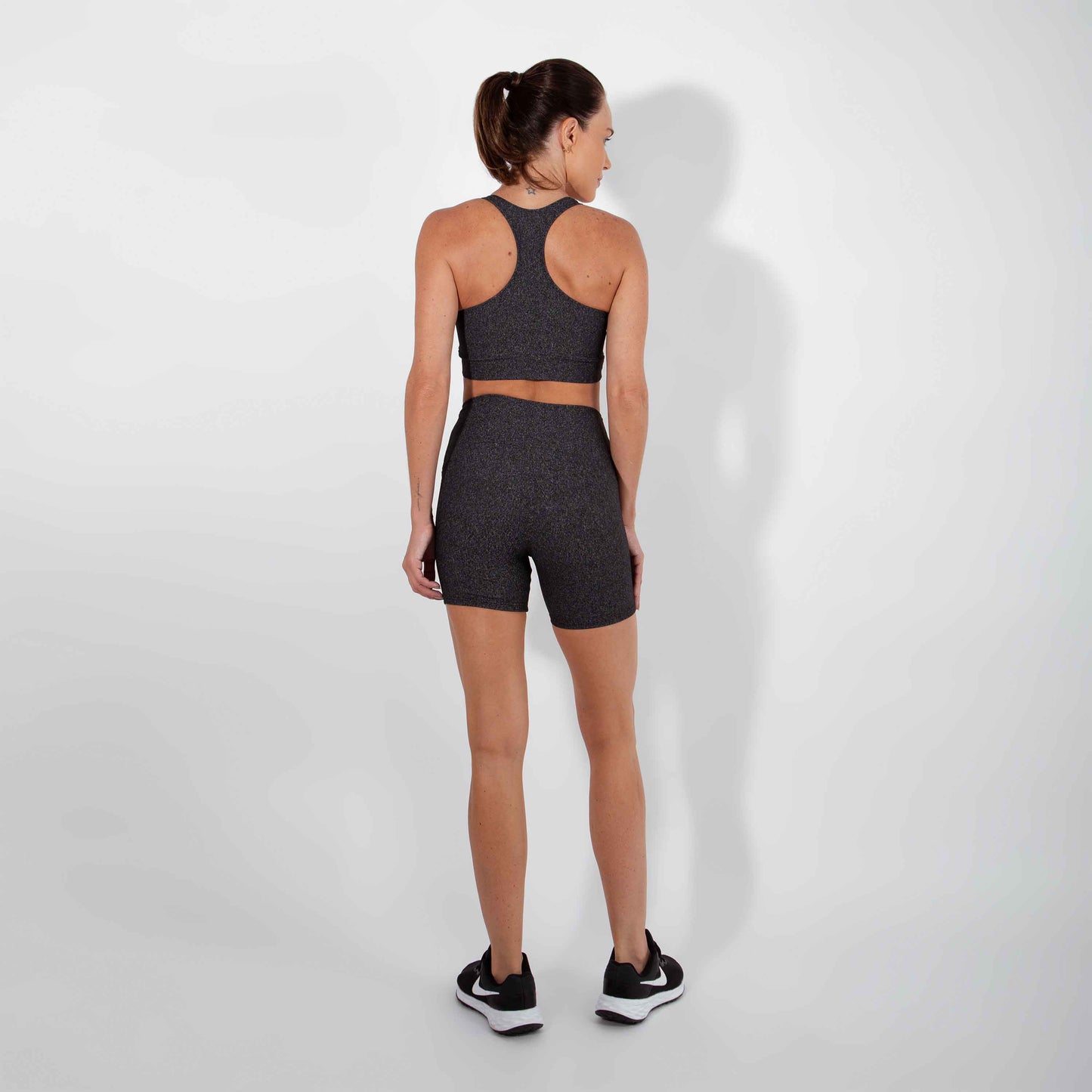 Shorts New Life Tech Performance - Cinza Asfalto