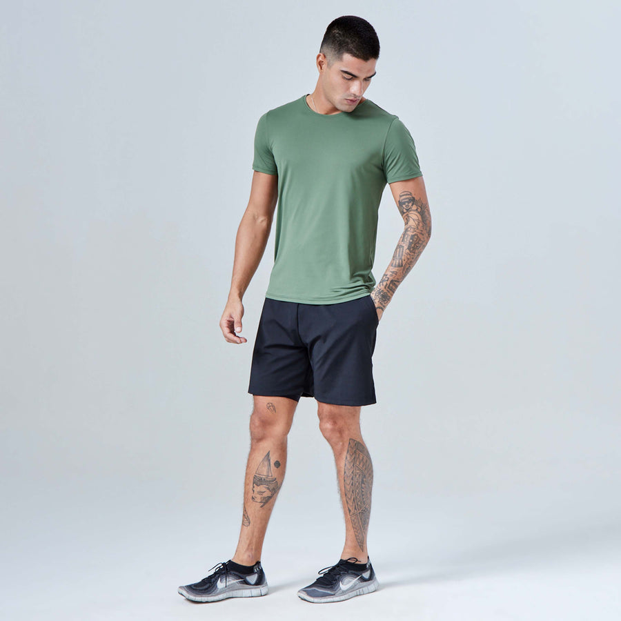 Tech T-Shirt Performance Masculina - Verde Figo