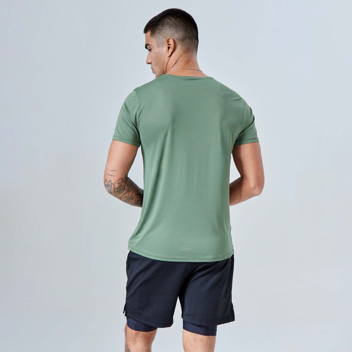 Tech T-Shirt Performance Masculina - Verde Figo