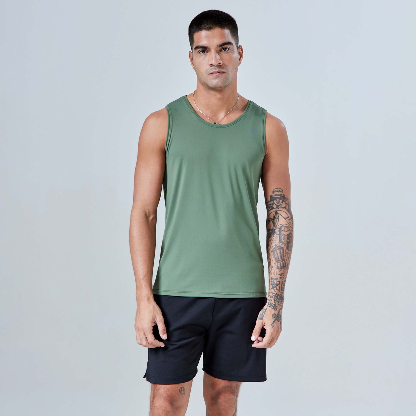 Regata Tech Performance Masculina - Verde Figo