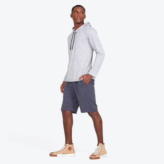 Tech T-Shirt Eco Capuz Masculina - Grafite