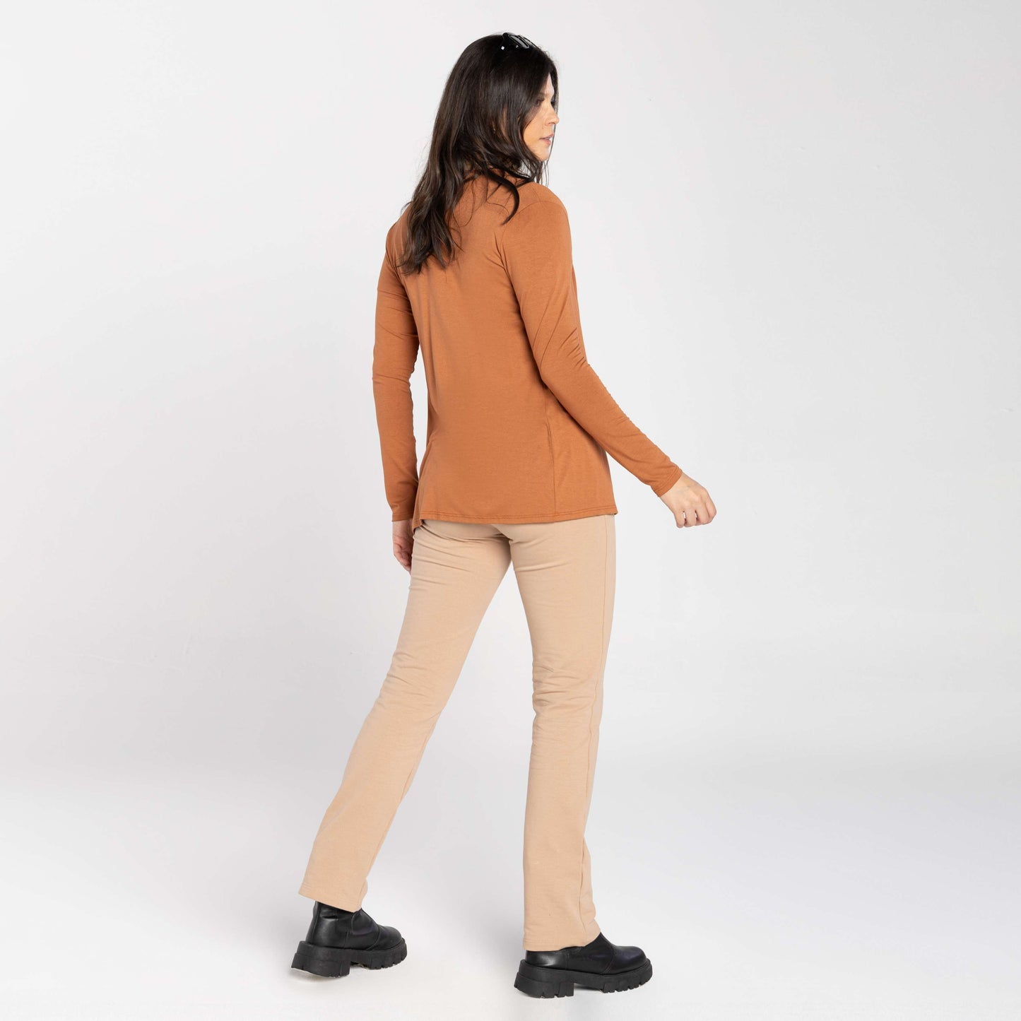 Cardigan Feminino - Marrom Canela