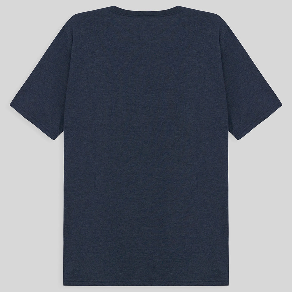 Tech T-Shirt Eco Gola C Plus Size Masculina - Azul Marinho