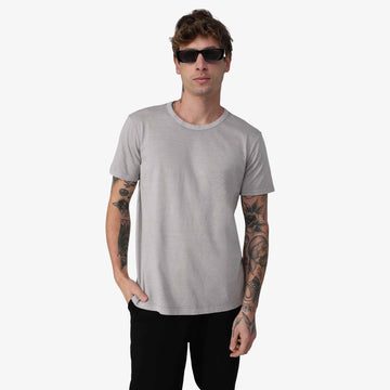 T-Shirt Stone Masculina - Cinza Médio