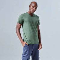 Tech T-Shirt Anti Odor Gola V Masculina - Verde Figo