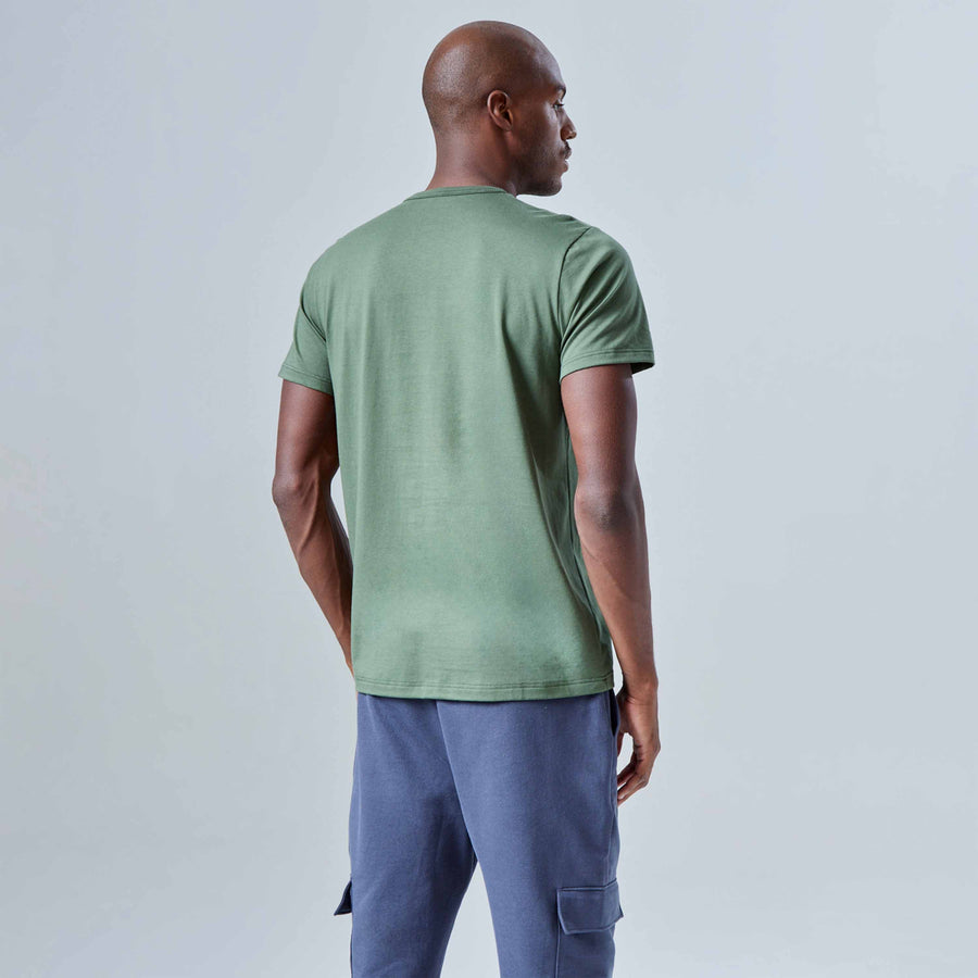 Tech T-Shirt Anti Odor Gola V Masculina - Verde Figo