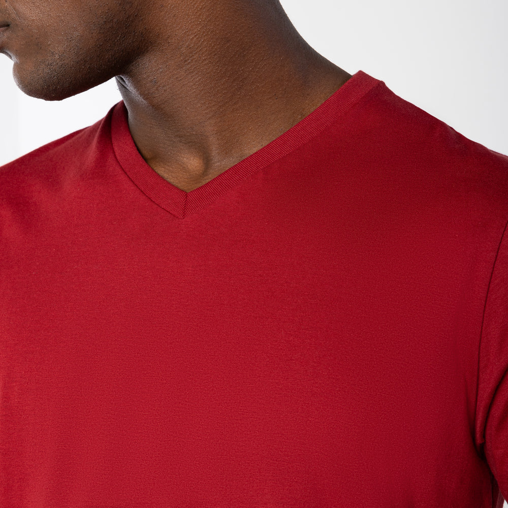 Tech T-Shirt Anti Odor Gola V Masculina - Vermelho Escarlate