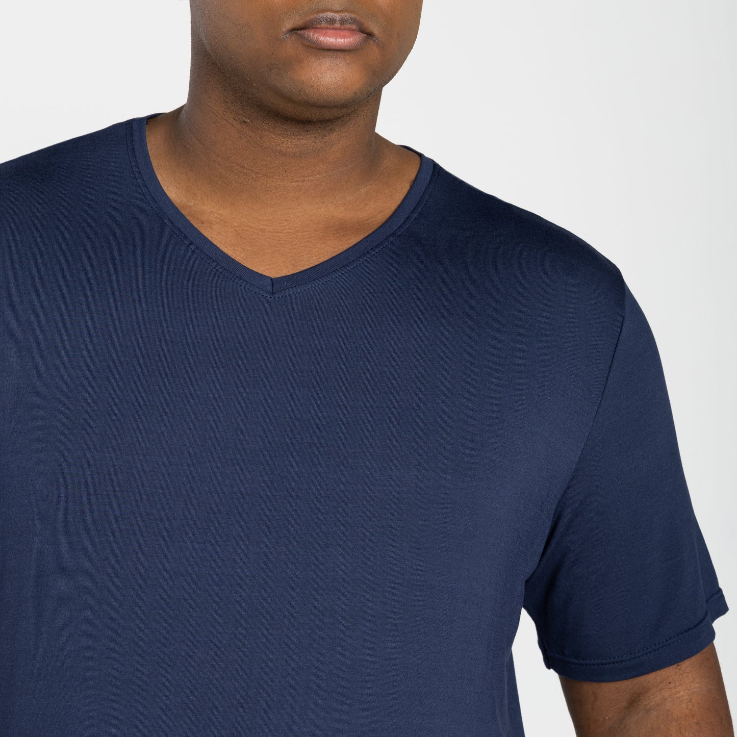 Tech T-Shirt Modal Gola V Plus Masculina - Azul Marinho