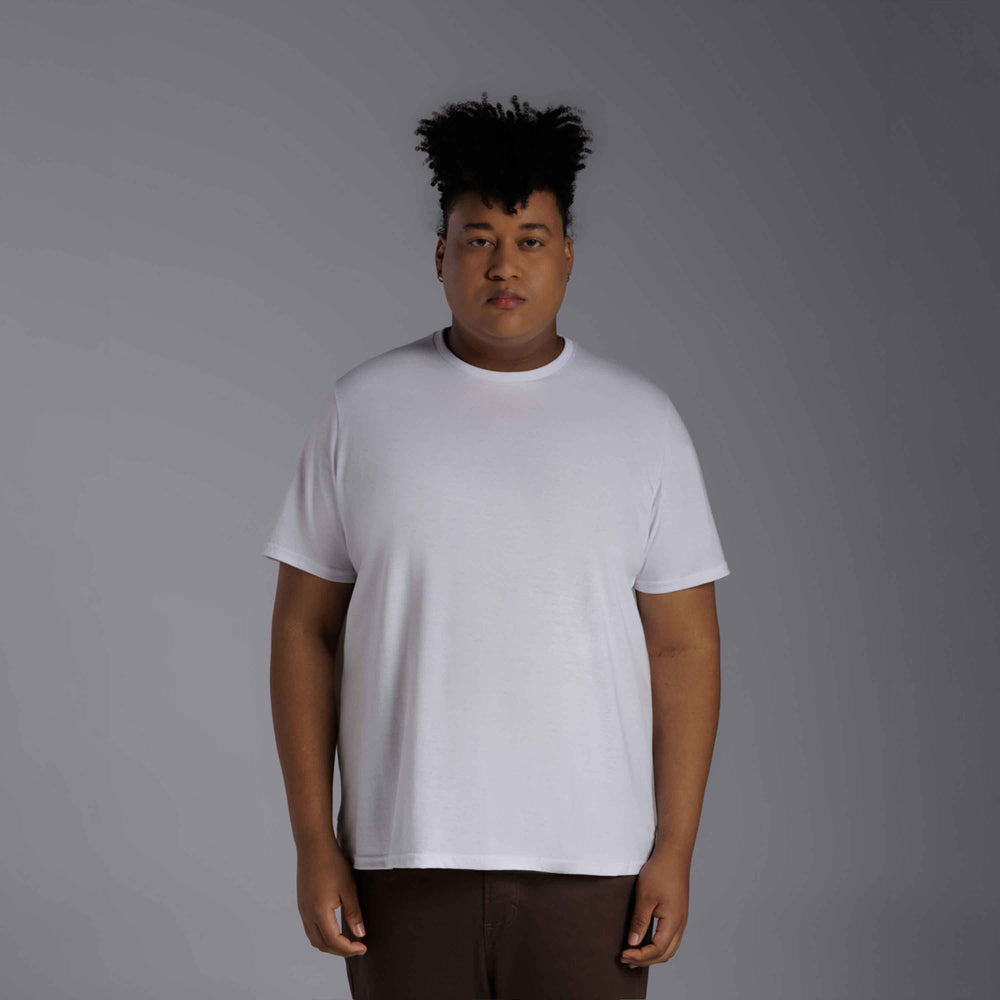 Tech T-Shirt Air Plus Masculina - Branco