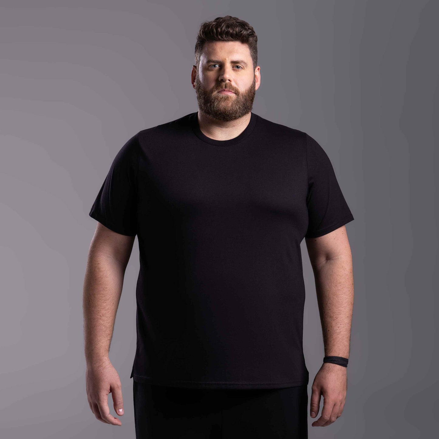 Tech T-Shirt Air Plus Masculina - Preto