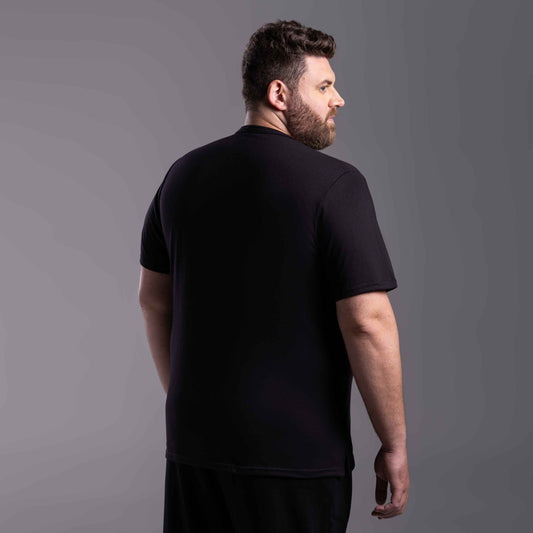Tech T-Shirt Air Plus Masculina - Preto